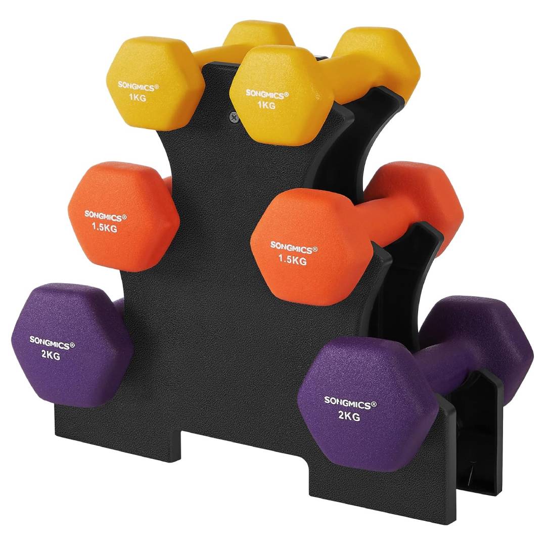 SONGMICS Weight Lifting Dumbbell Kit