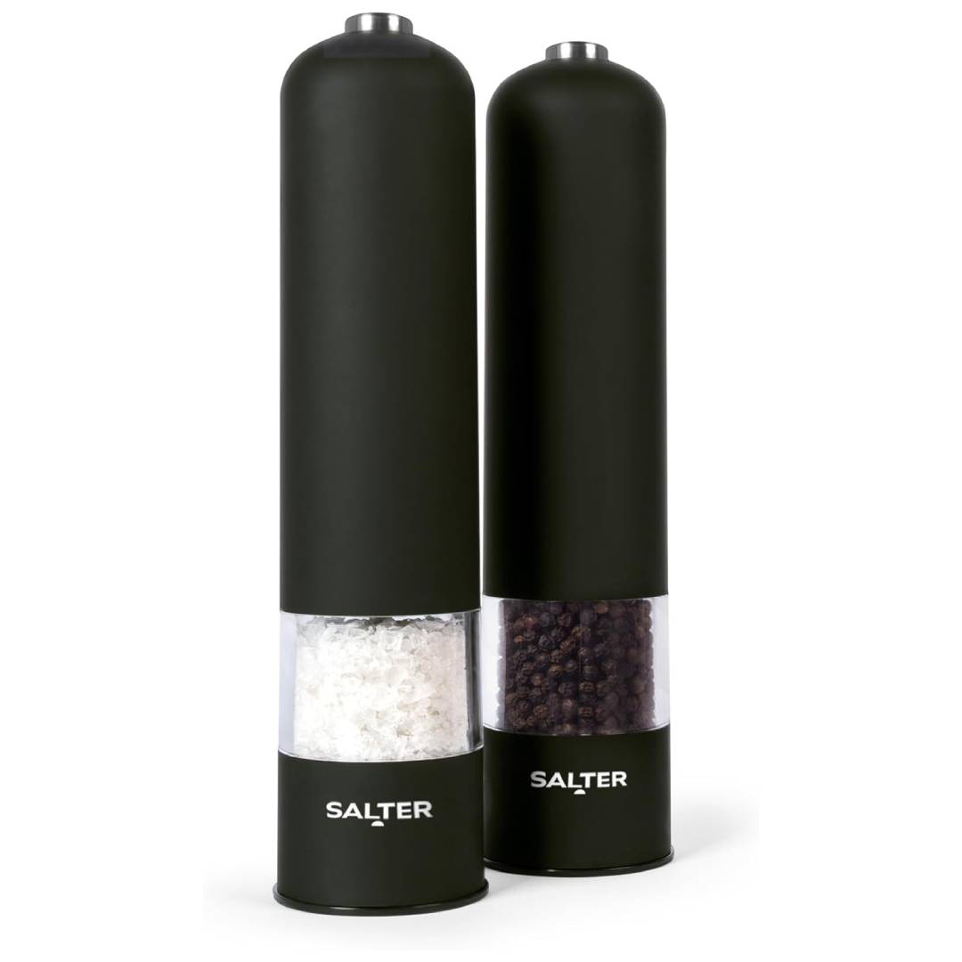 Salter Electric Salt & Pepper Grinder Set