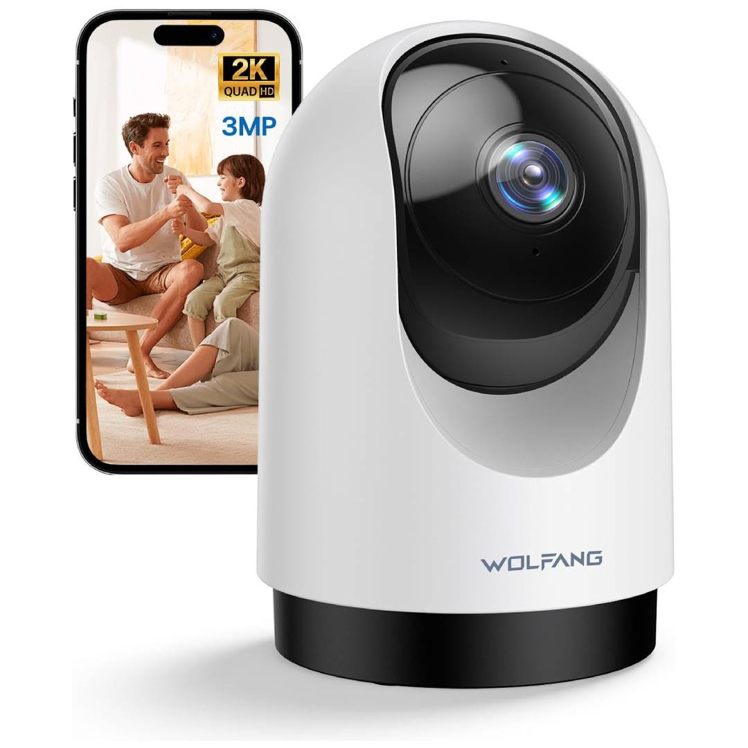 WOLFANG 2K Indoor Security Camera