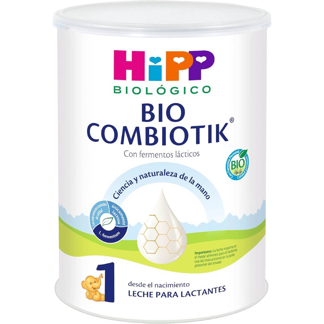 HiPP Combiotik 1-Organic Infant Milk-800 g-Organic Milk for Babies from 0 to 6 Months-Contains Lactose