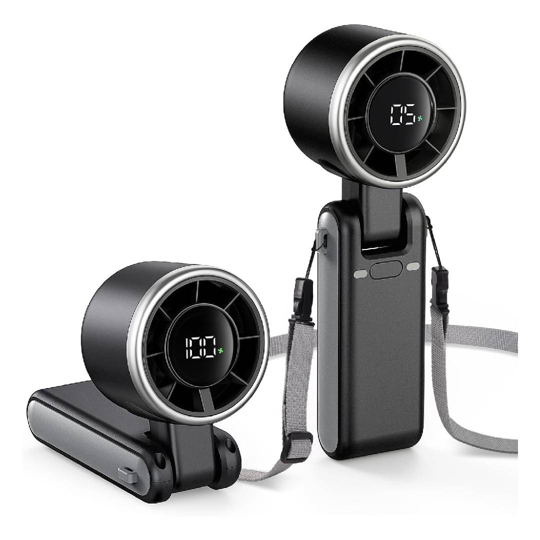 EasyAcc Handheld Fan • 3-in-1 Turbo Fan