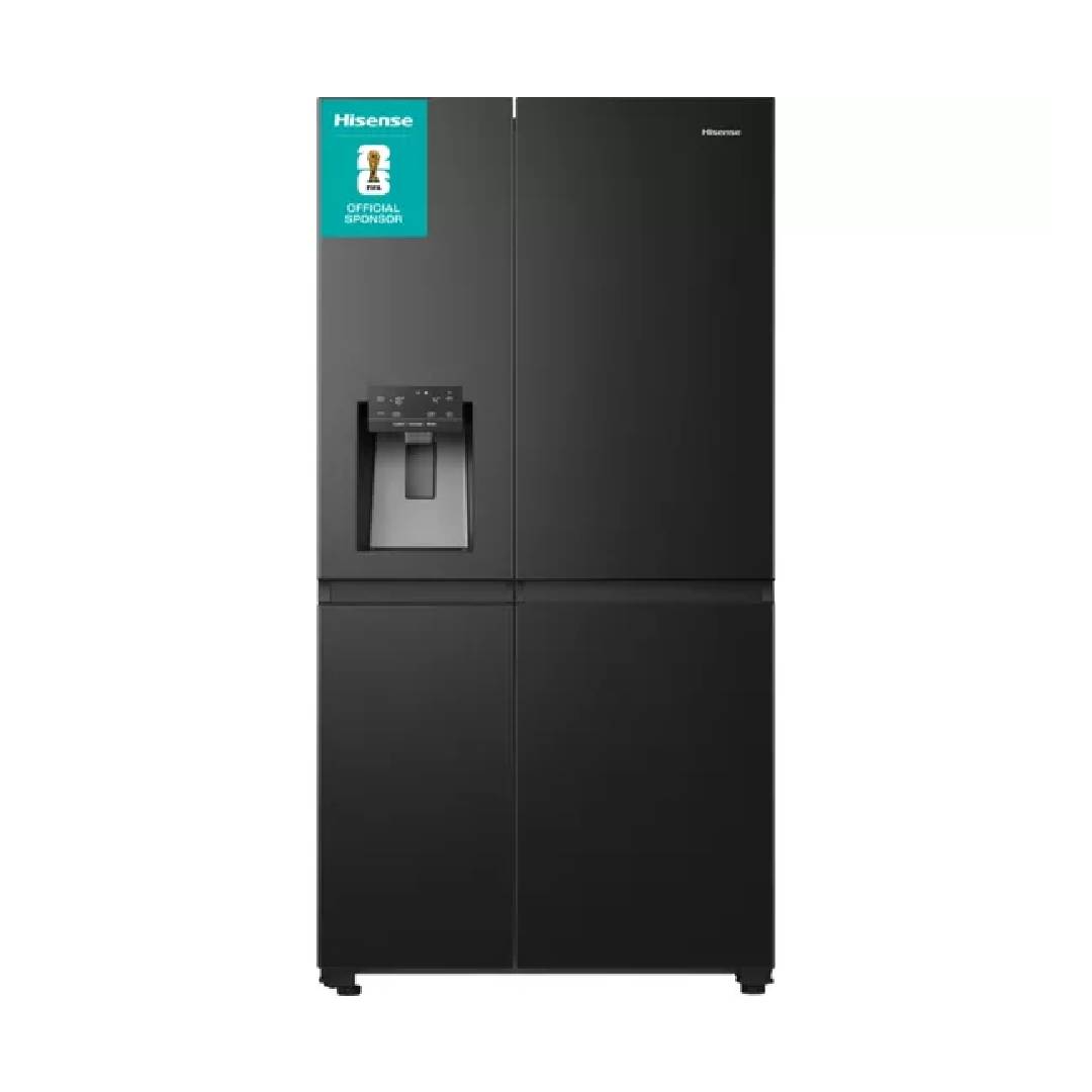 HISENSE PureFlat Infinite RS818N4IFE American-Style Smart Fridge Freezer