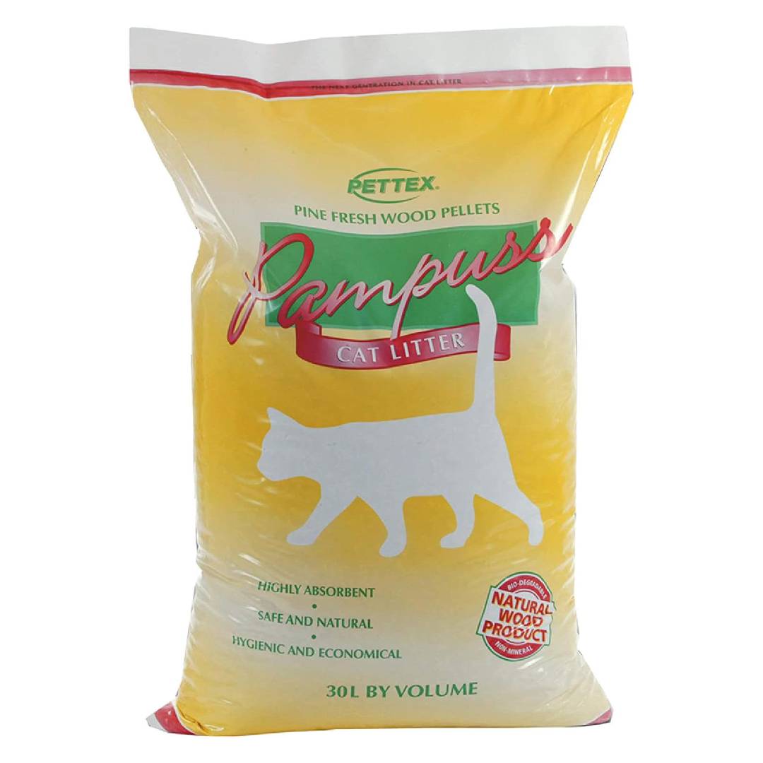 Pettex Pampuss Woodbase Cat Litter 30 Litre