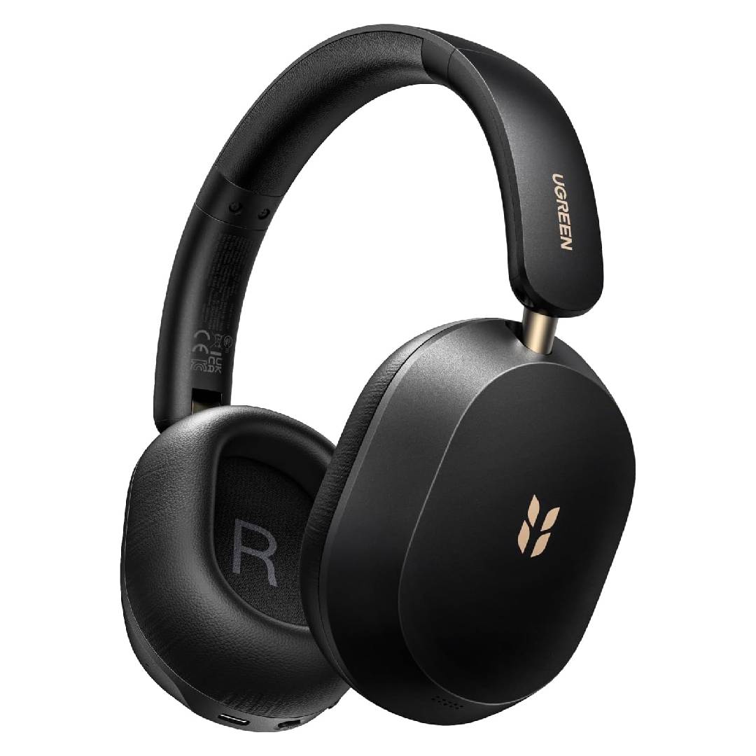 UGREEN Max5s Active Noise Cancelling Over-Ear Wireless Bluetooth Headphones