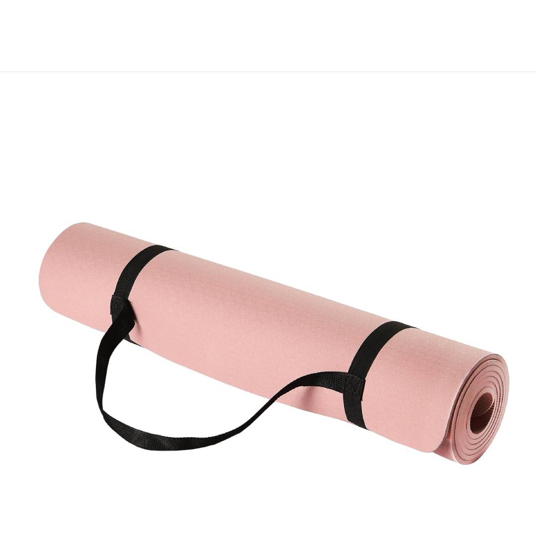 Amazon Basics • Pink Exercise Mat