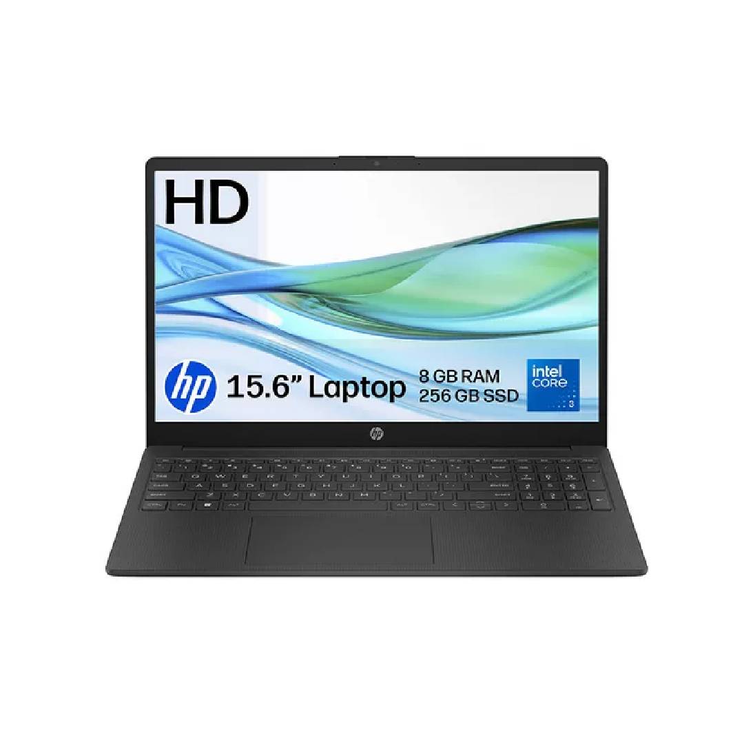 HP 15-fd1504sax 15.6" Laptop - Intel® Core™ 3, 256 GB SSD, Black