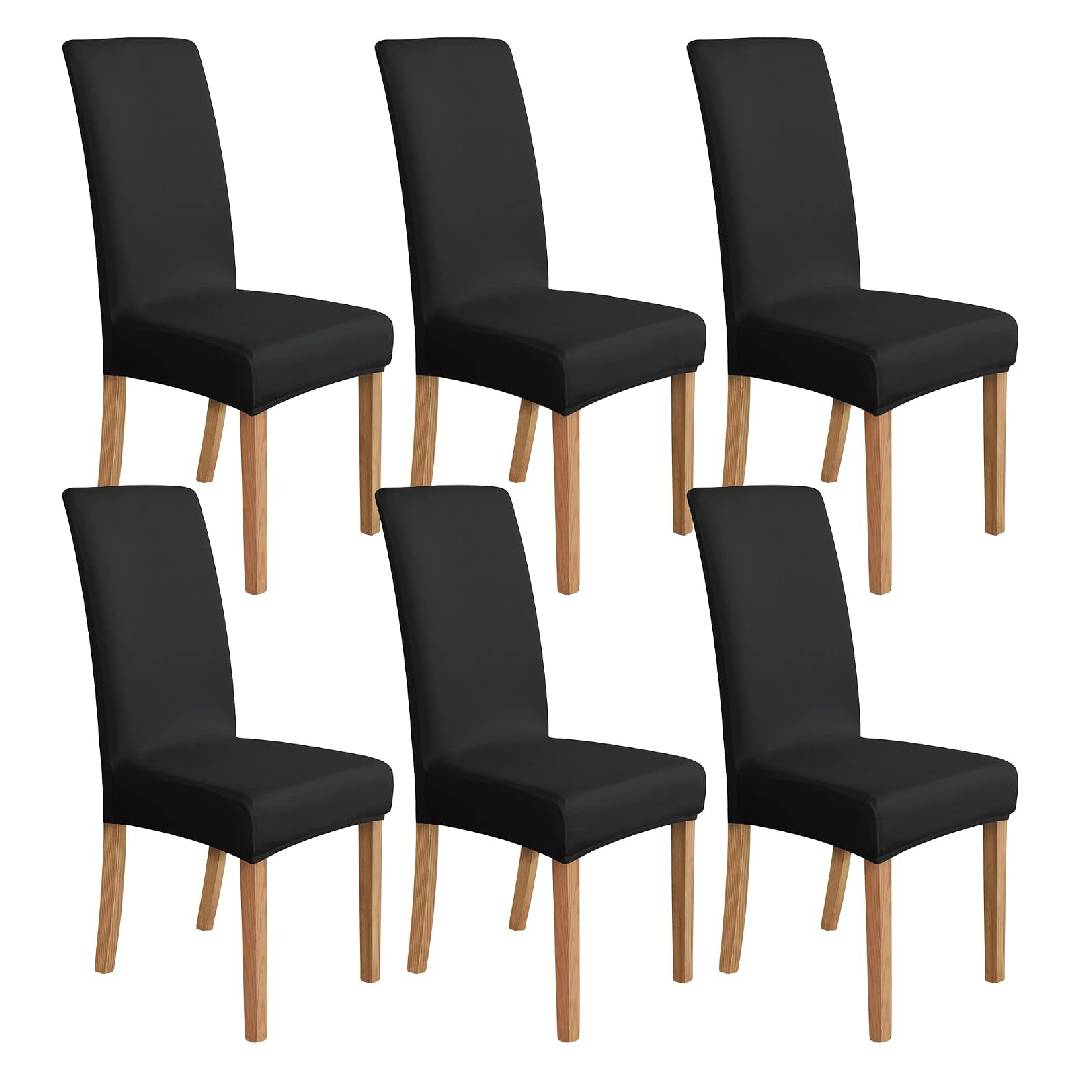 Amazon Basics Stretch Dining Chair Slipcover Set of 6