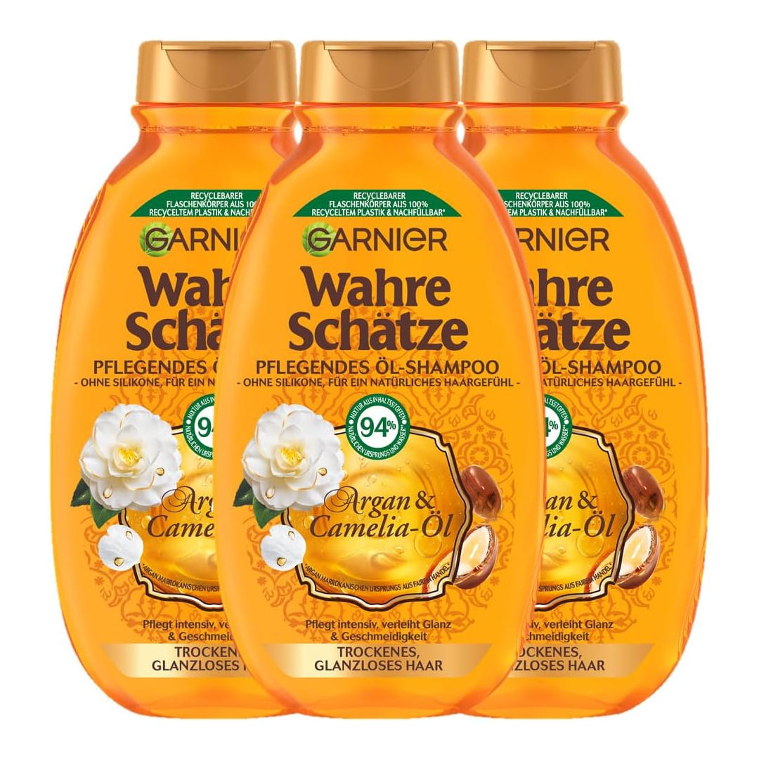Garnier True Treasures Nourishing Oil Shampoo