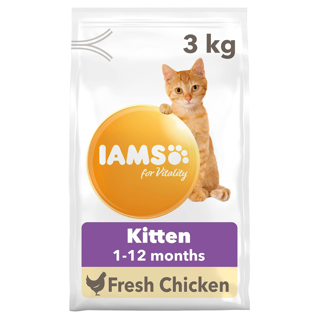 IAMS Junior Dry Cat Food with Chicken