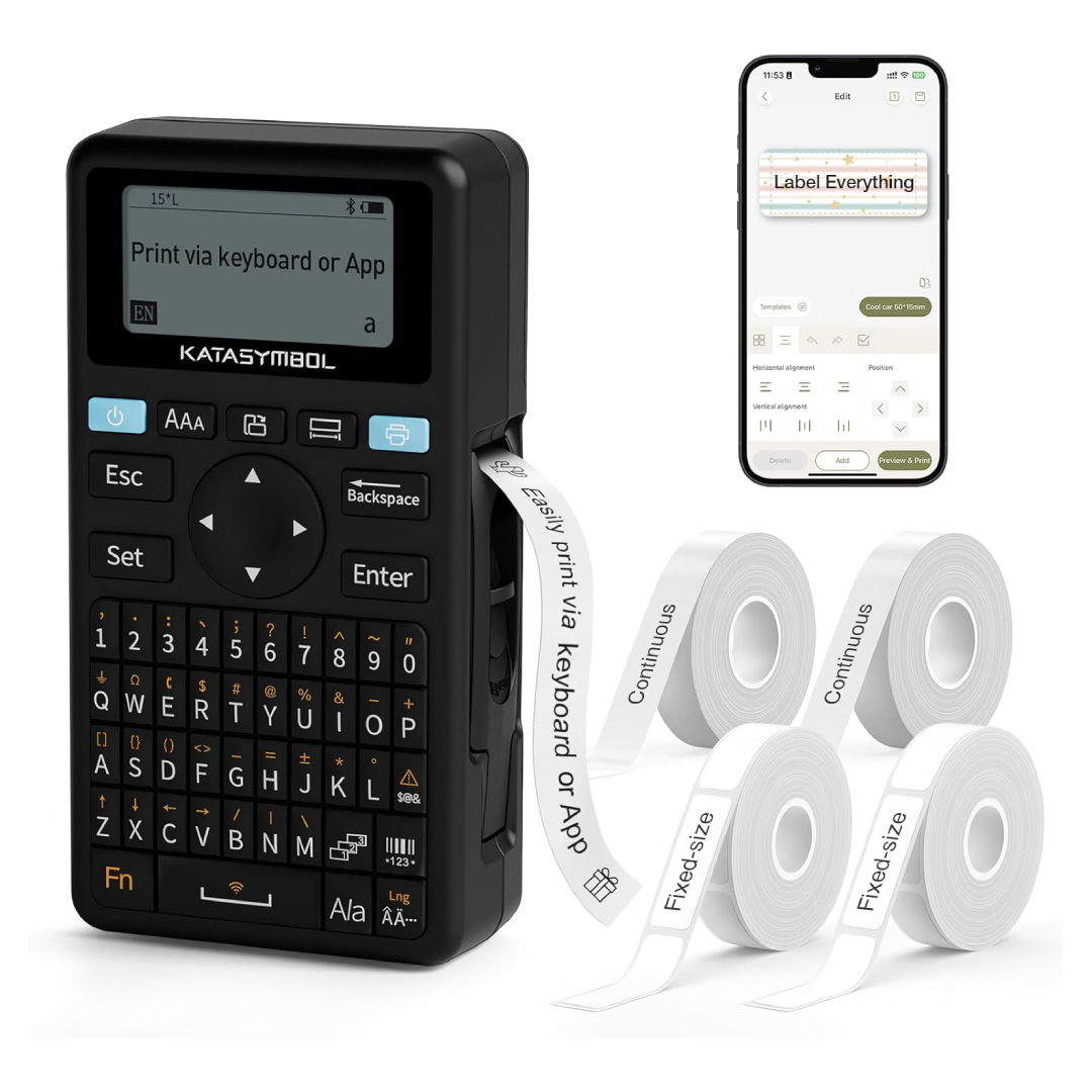 SUPVAN E11 Bluetooth Label Maker