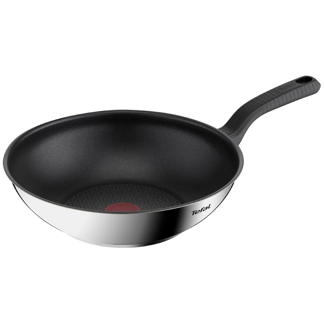 Tefal Comfort Max 28cm Stainless Steel Wok