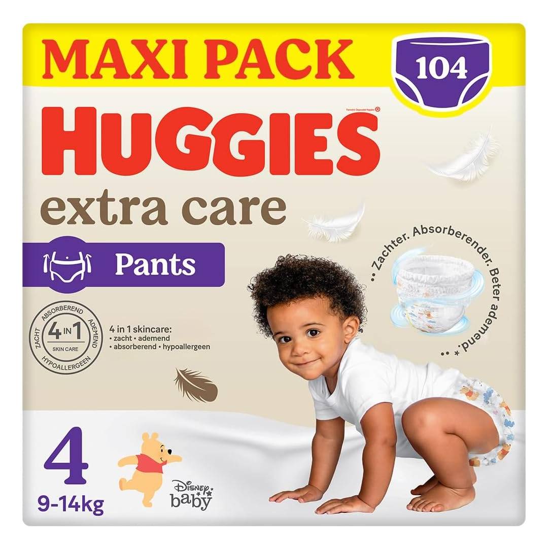 Huggies Extra Care Size 4 Nappies