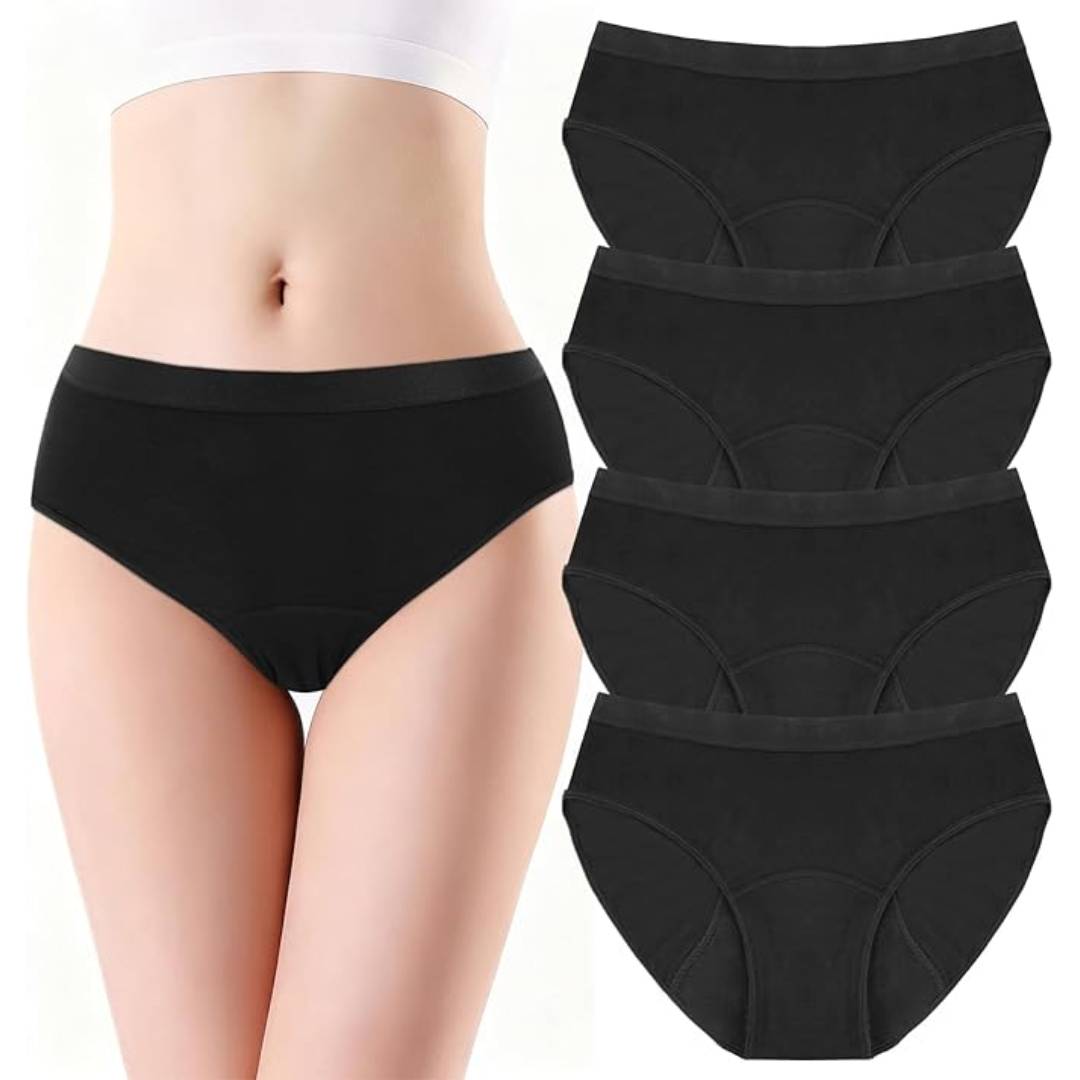 AYBUY Girls Menstrual Period Pants 4 Pack