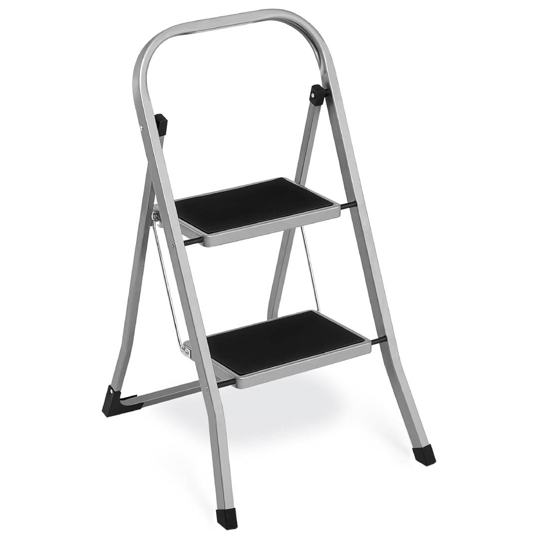 SONGMICS 2-Step Folding Ladder