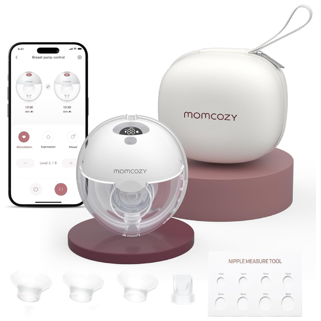 Momcozy M5 Smart Wearable Breast Pump