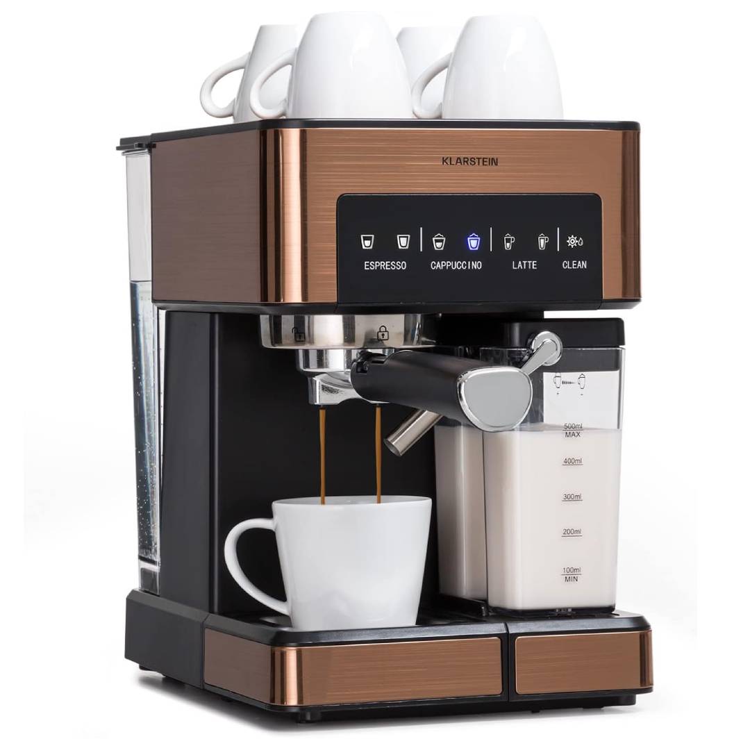 Klarstein 1.8L Espresso Coffee Machine 20 Bar