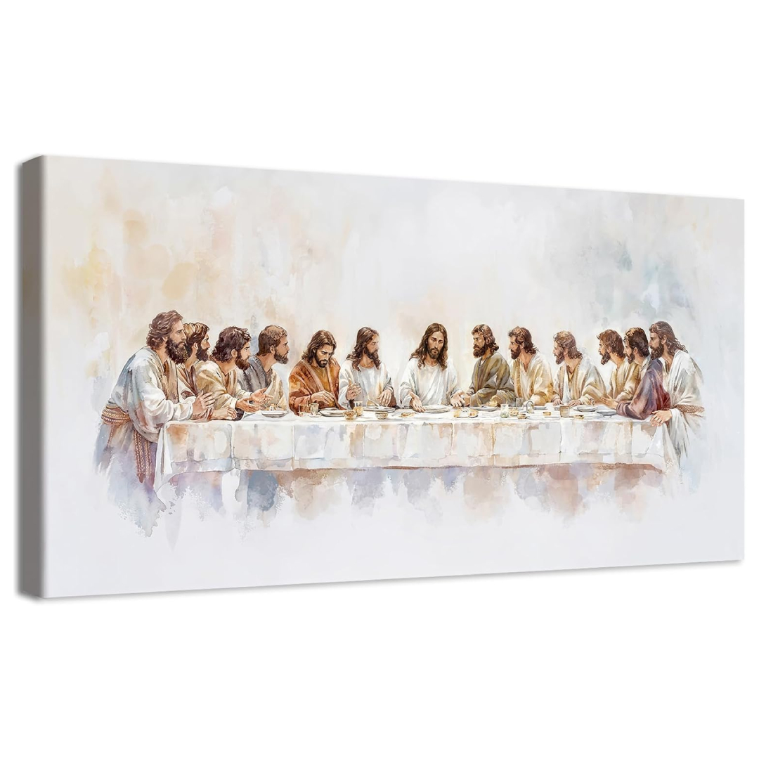 Halflemart Last Supper Canvas Print
