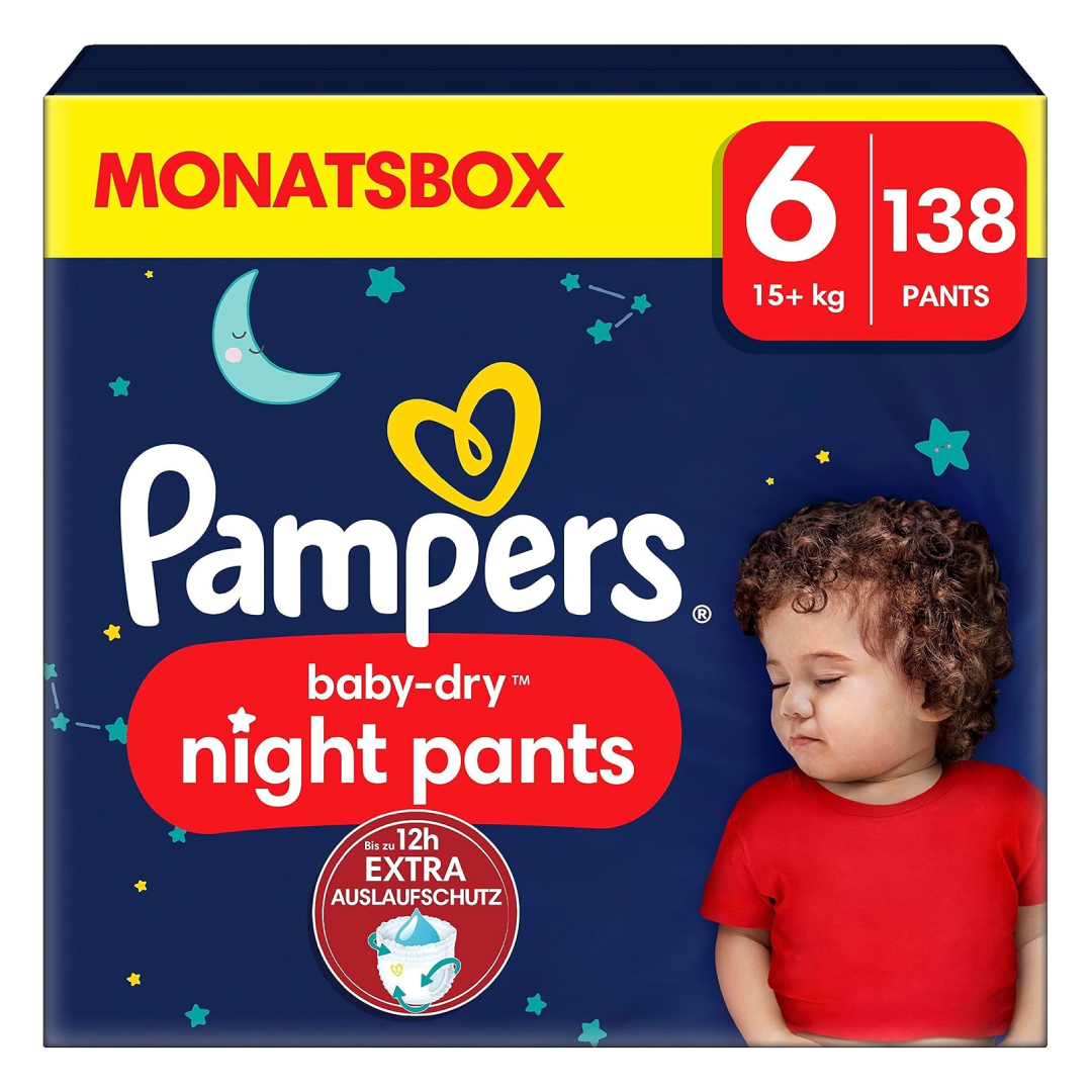 Pampers Night Pants Size 6