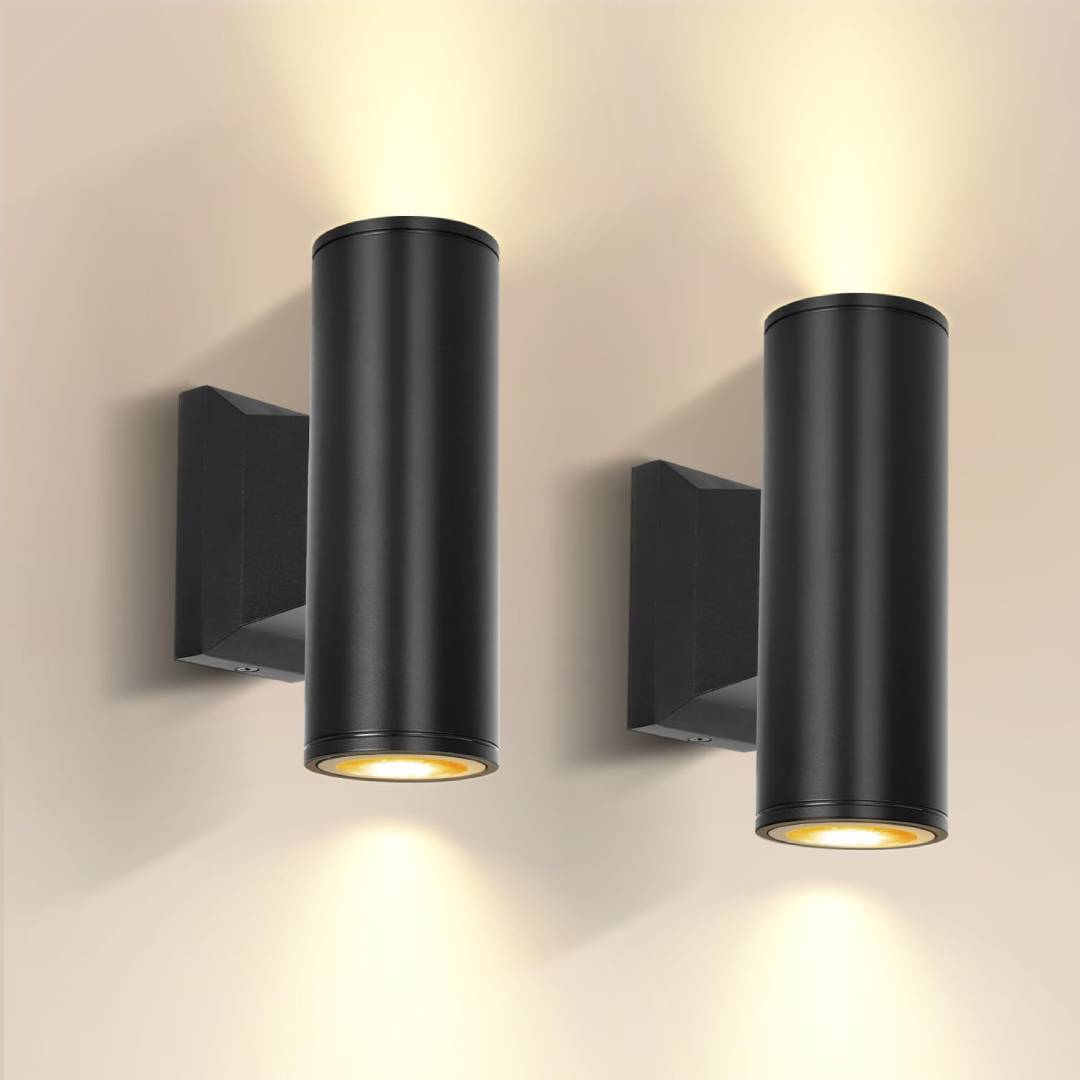 Aigostar Outdoor Wall Lights Up Down 2 Pack