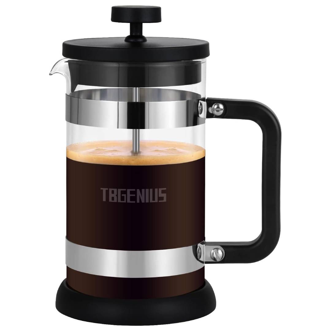 TBGENIUS 4 Cup Cafetiere French Press 0.6L