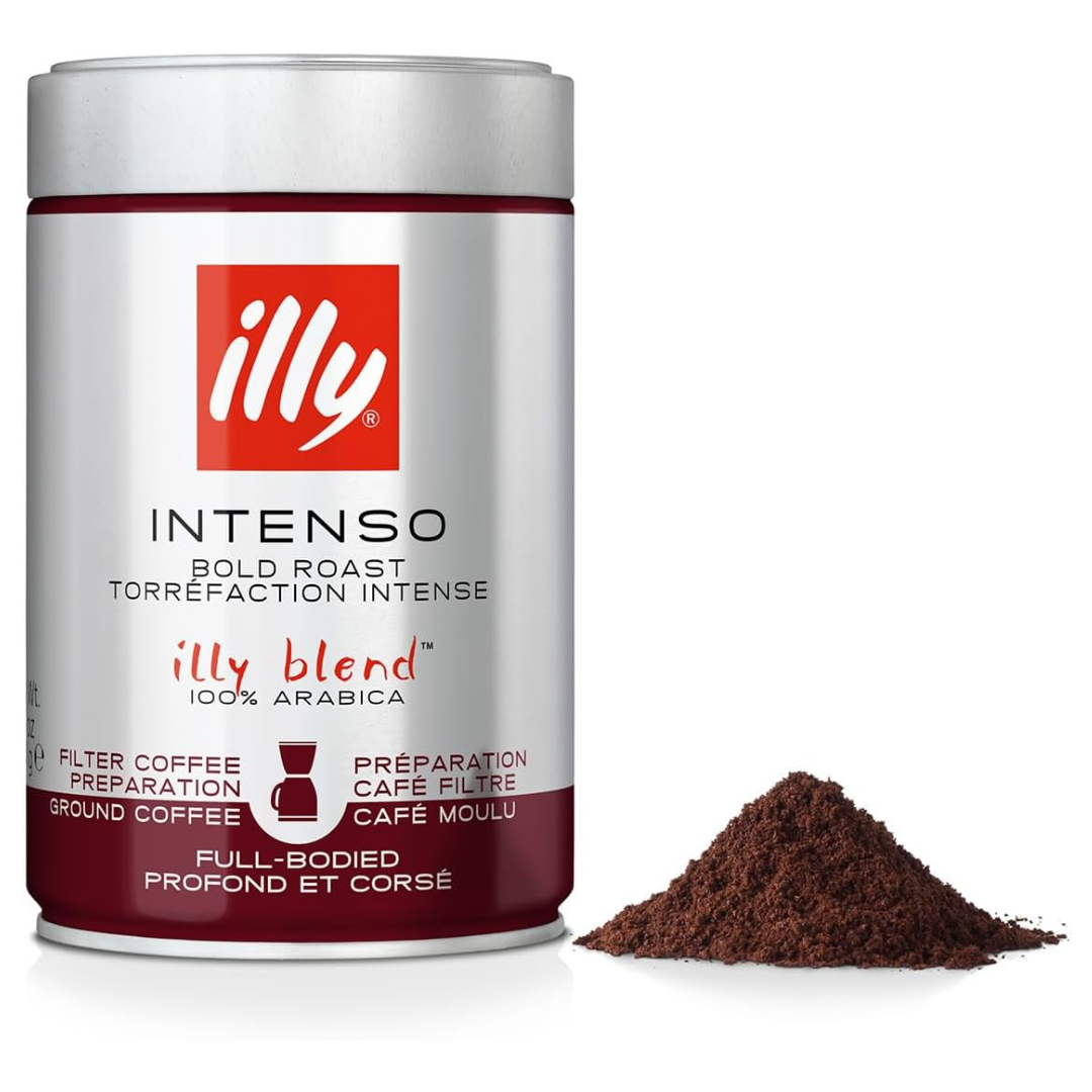 illy Intenso Ground Coffee 250g Tin