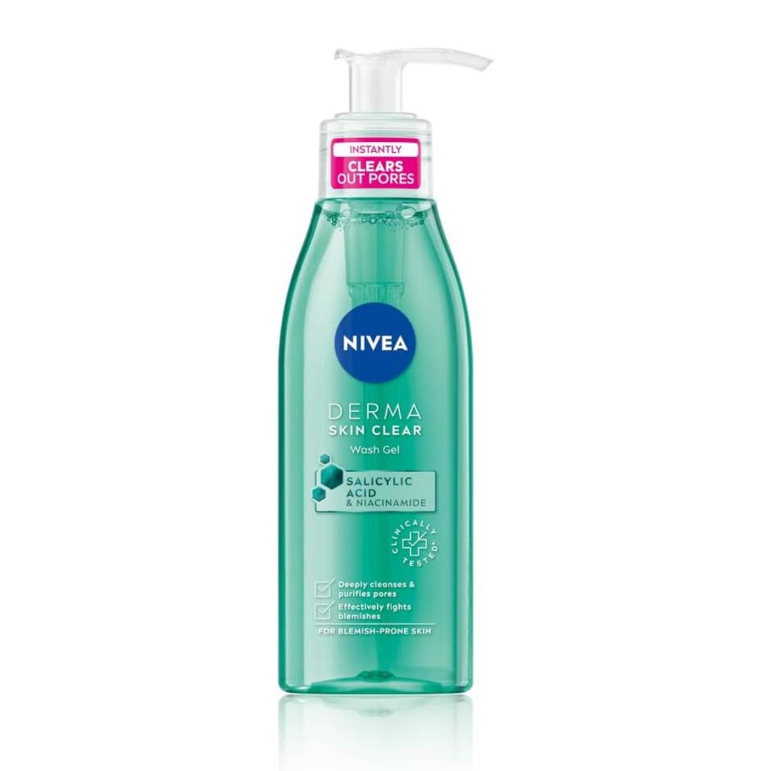 NIVEA Derma Skin Clear Wash Gel 150ml