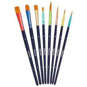 Pelikan Set of 8 School Brushes