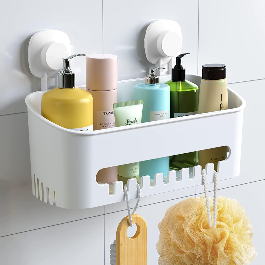 Luxear Suction Shower Caddy Basket