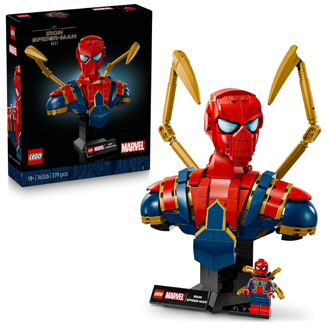 LEGO Marvel Iron Spider-Man Bust 76326