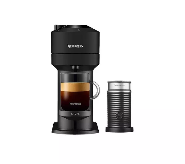 NESPRESSO by Krups XN911NG0 Smart Pod Coffee Machine with Aeroccino Milk Frother
