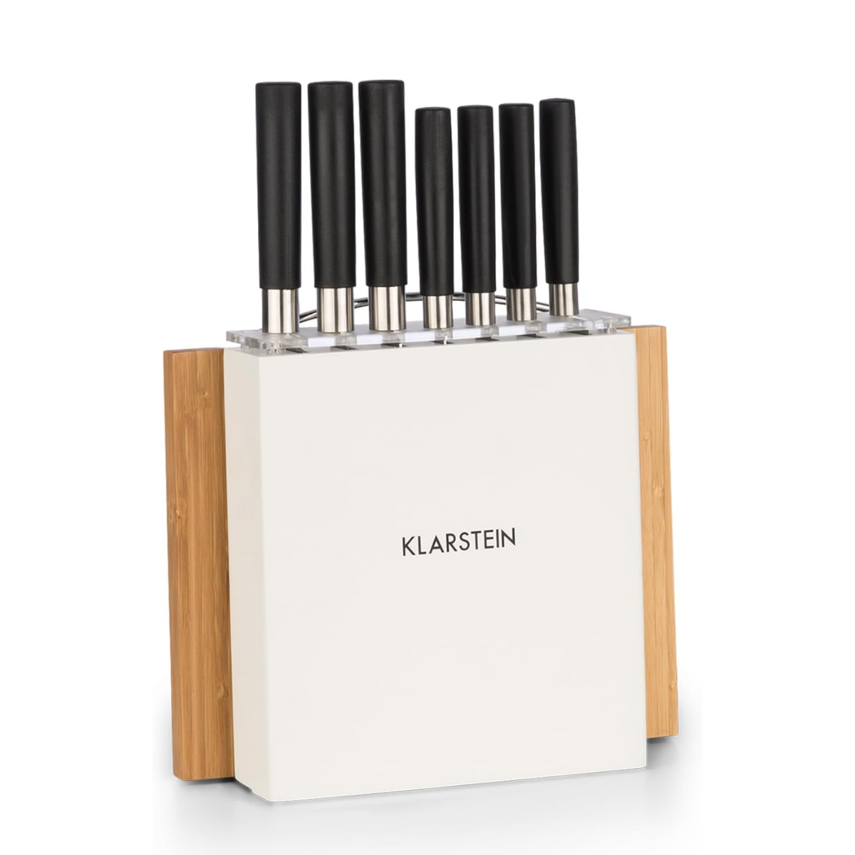 Klarstein 7 Piece Kitchen Knife Set with Block
