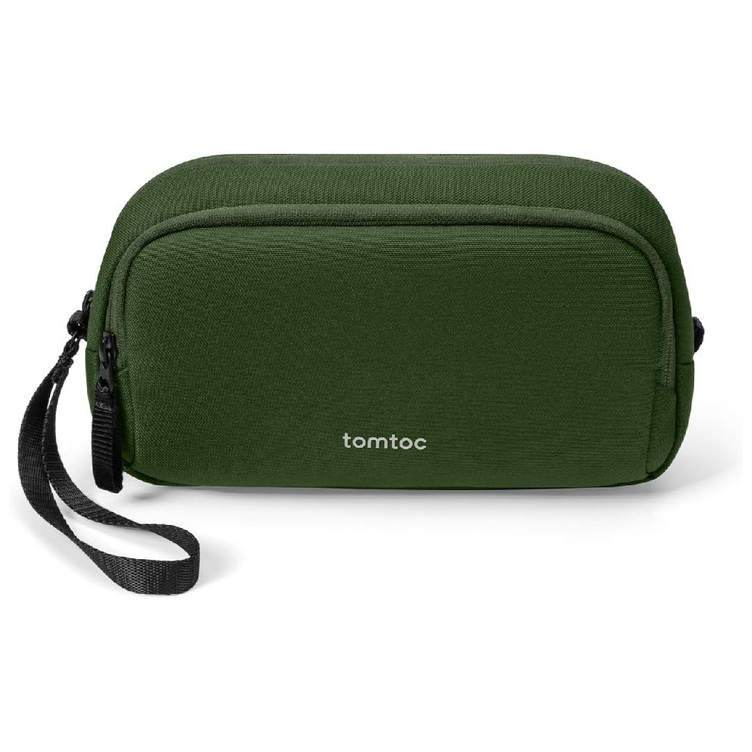 tomtoc Electronic Organizer Travel Case, Dual Compartment Tech Organization