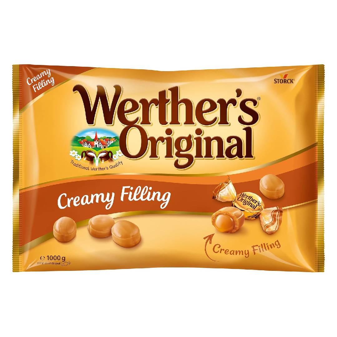 Werther's Original-Toffee Candies with Caramel Filling (1000g)