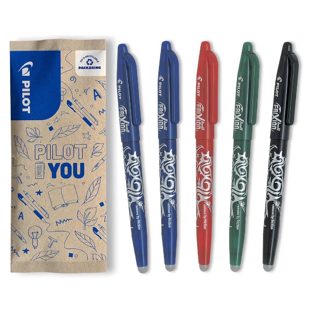 PILOT - Pack of 5 FriXion Ball