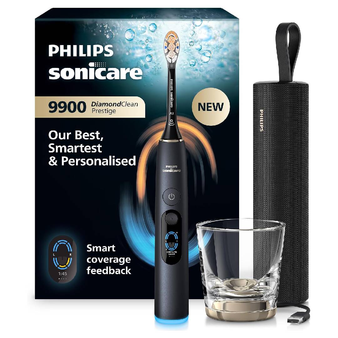 Philips Sonicare Next-Generation DiamondClean 9900 Prestige Sonic Electric Toothbrush