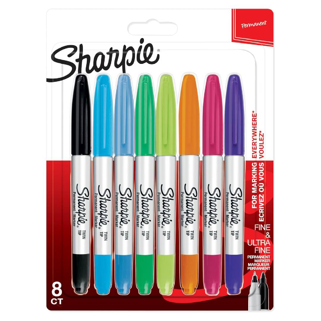 Sharpie Twin Tip Permanent Markers