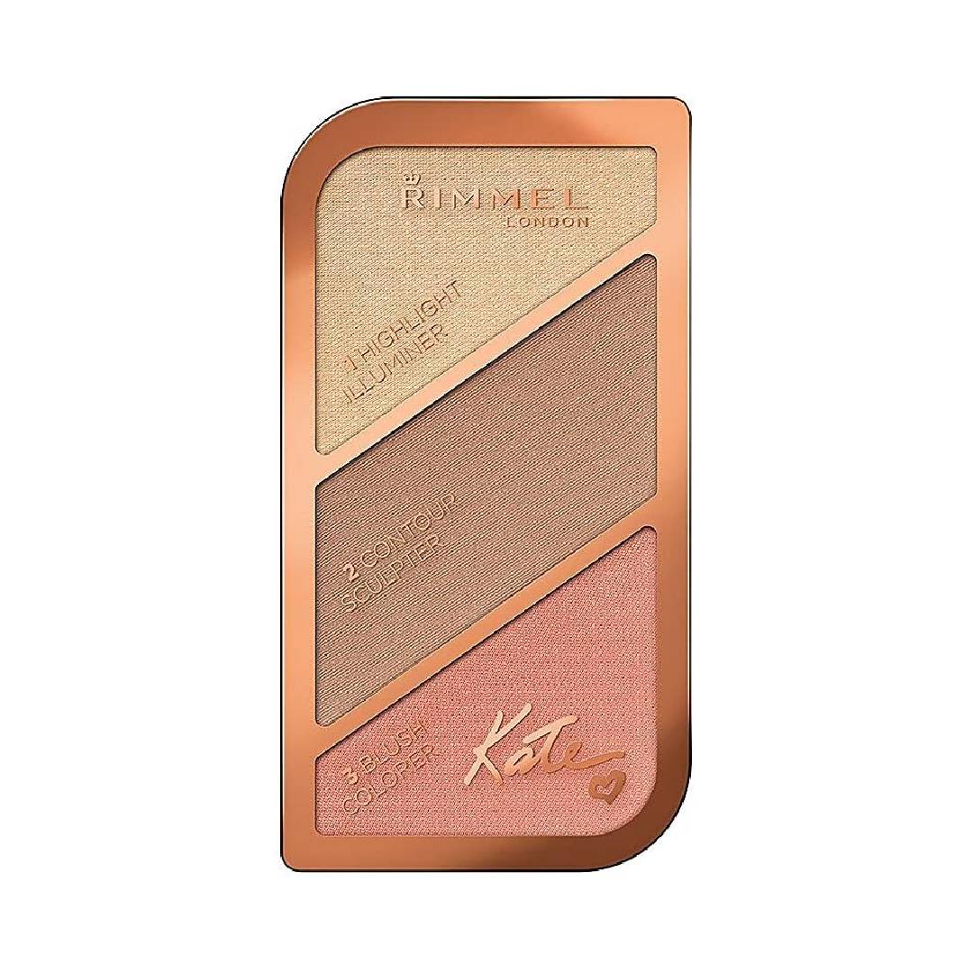 Rimmel Kate Makeup Palette (002 Coral Glow), 18.5 g