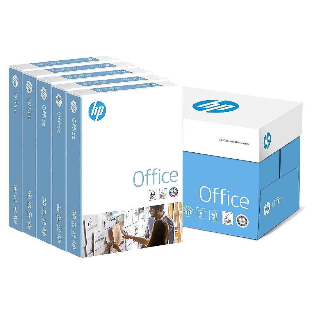 HP Printer Paper A4 80gsm, 5 Reams, 2500 Sheets