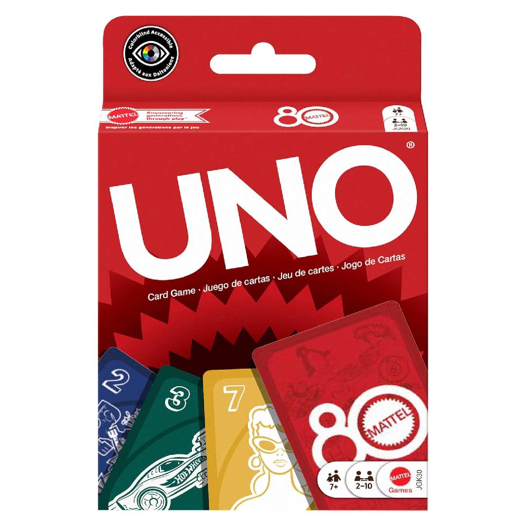 Mattel 80th UNO Ruby Red