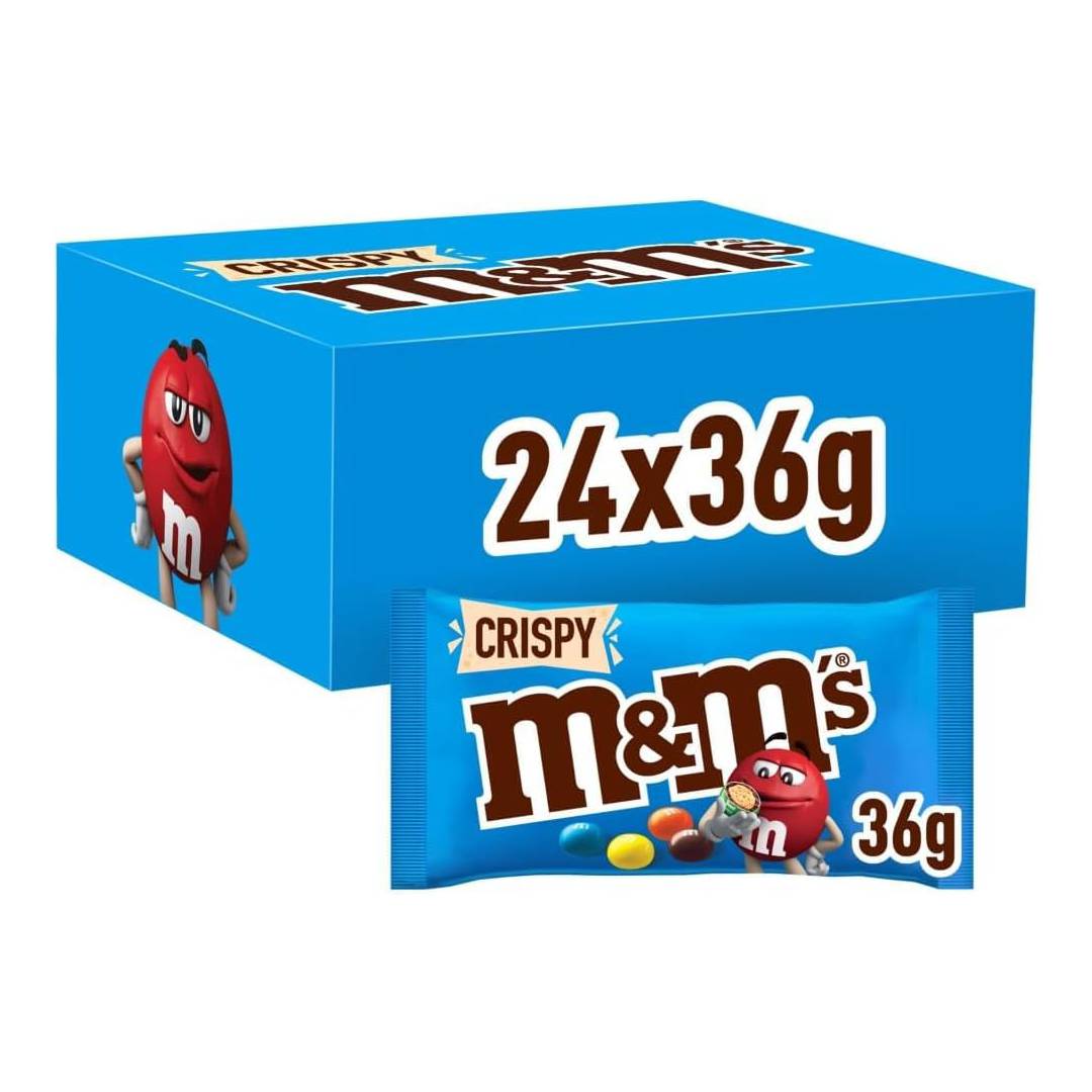 M&M's Crispy Chocolate Confetti Containing Puffed Rice