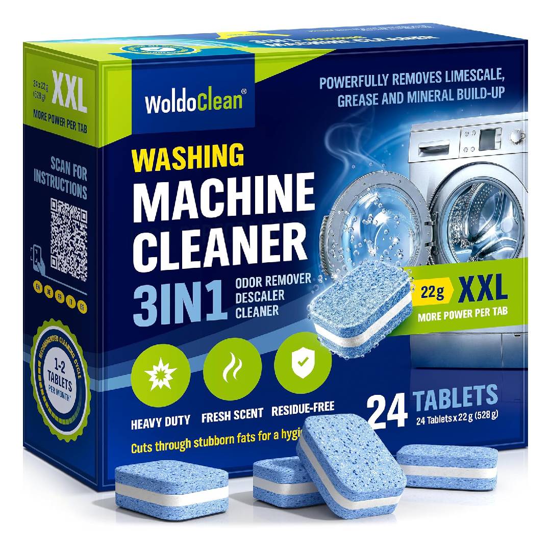 WoldoClean Washing Machine Cleaner 3in1