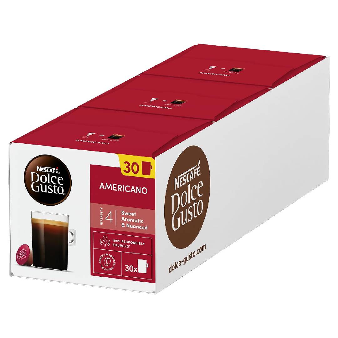 NESCAFÉ Dolce Gusto • Americano Coffee Pods (90 Cups)