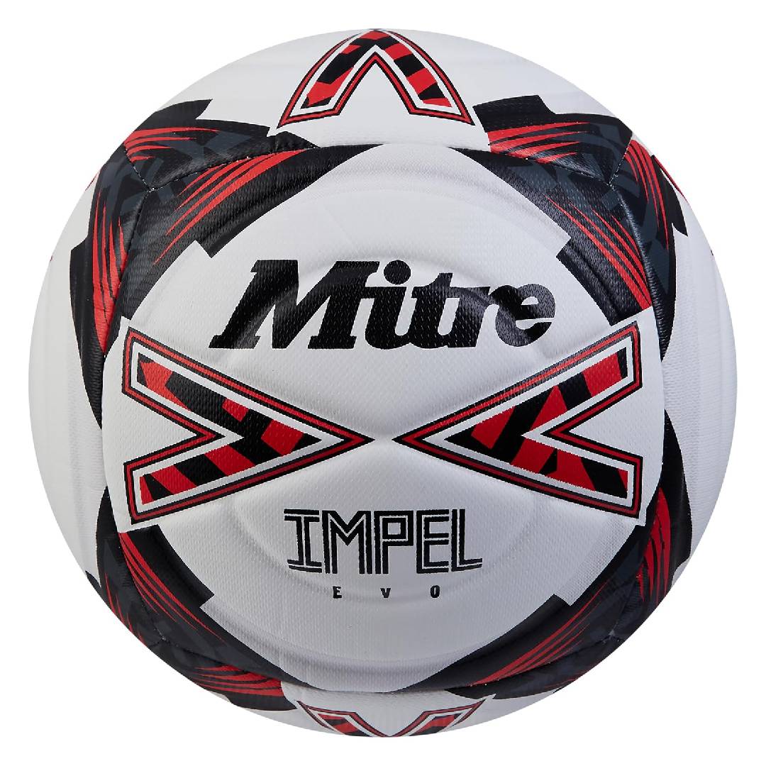 Mitre Impel Evo Football | Durable Training Ball | Hyperseam Technology