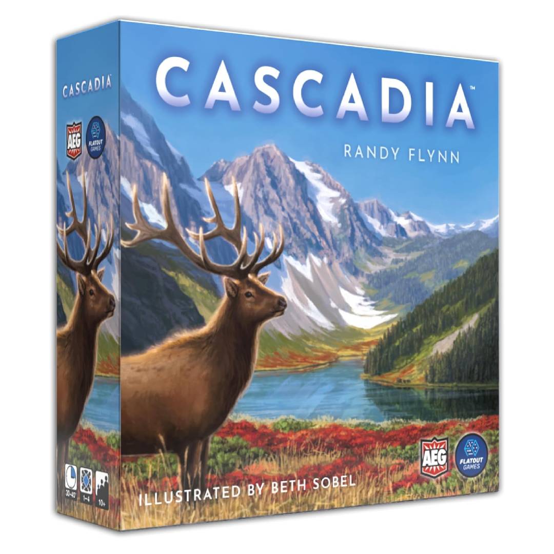 Alderac Entertainment - Cascadia - Board Game - Base Game - For 1 to 4 Players - From 10 Years - English Version