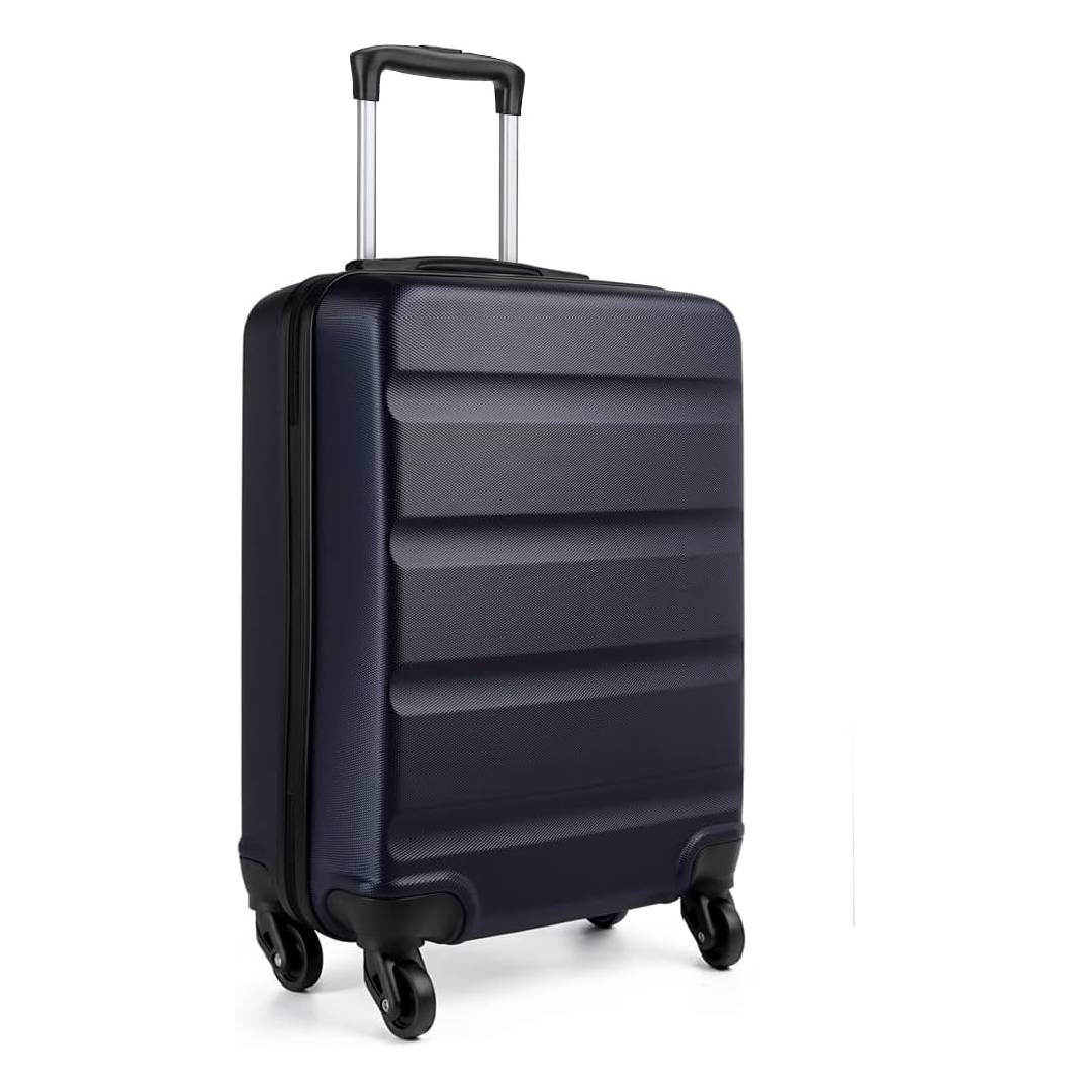 Kono Carry on Luggage Hard Shell ABS Cabin Suitcase 4 Wheeled Spinner 55cm 33L