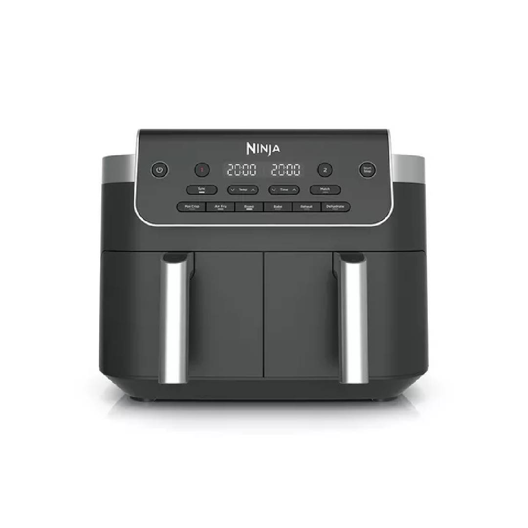 NINJA 6-in-1 DualZone DZ801UK 7.6L Air Fryer – Grey