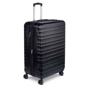Amazon Basics • Hardside Spinner Suitcase (78 cm, Black)