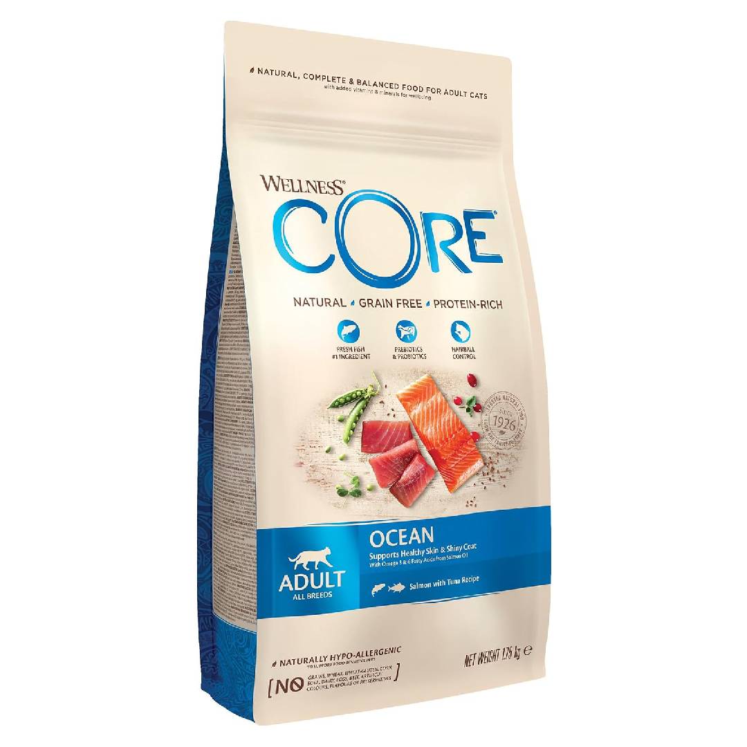 Wellness CORE Ocean 1.75 kg, Salmon & Tuna – Dry Cat Food