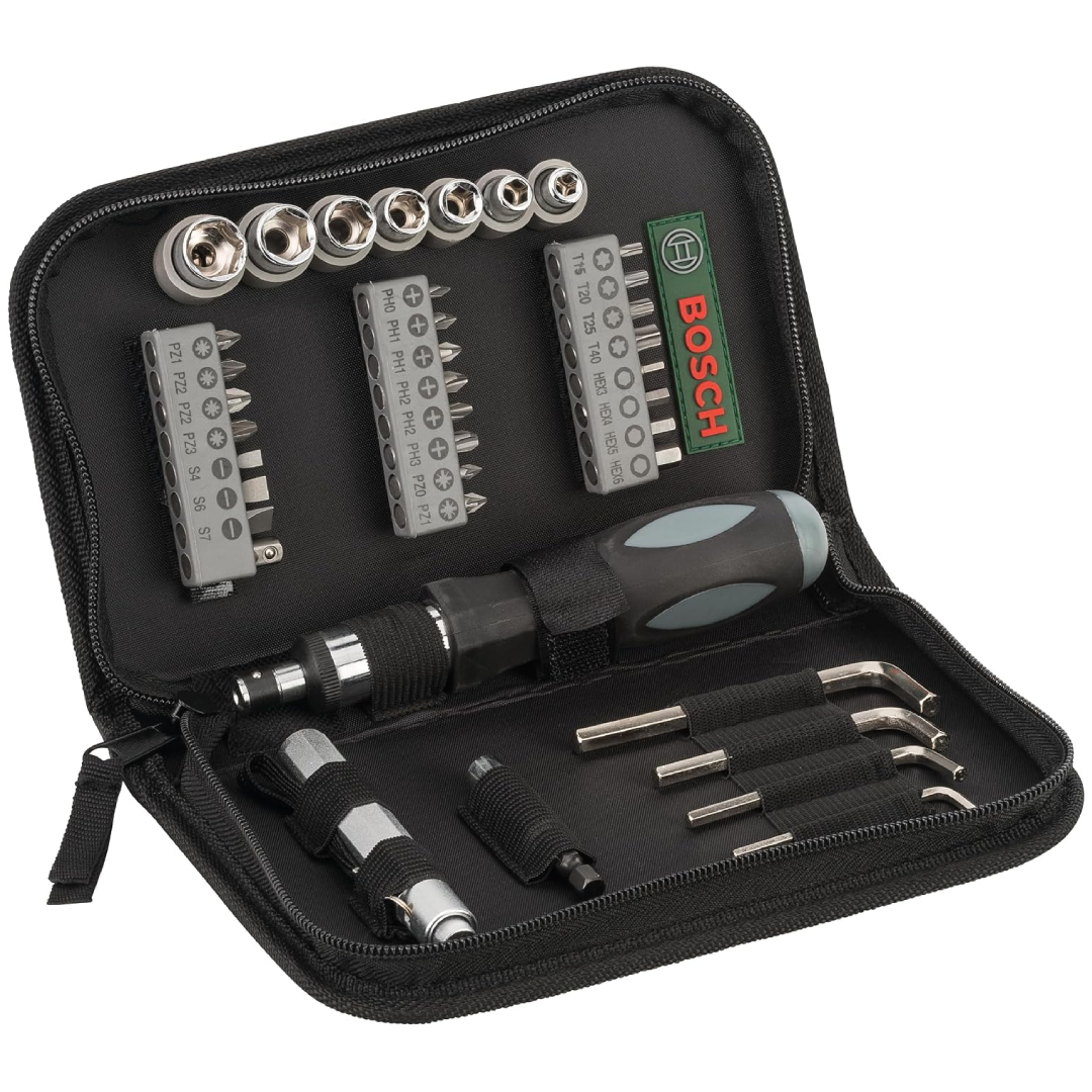 Bosch Screwdriving and Socket Set 38 Piece
