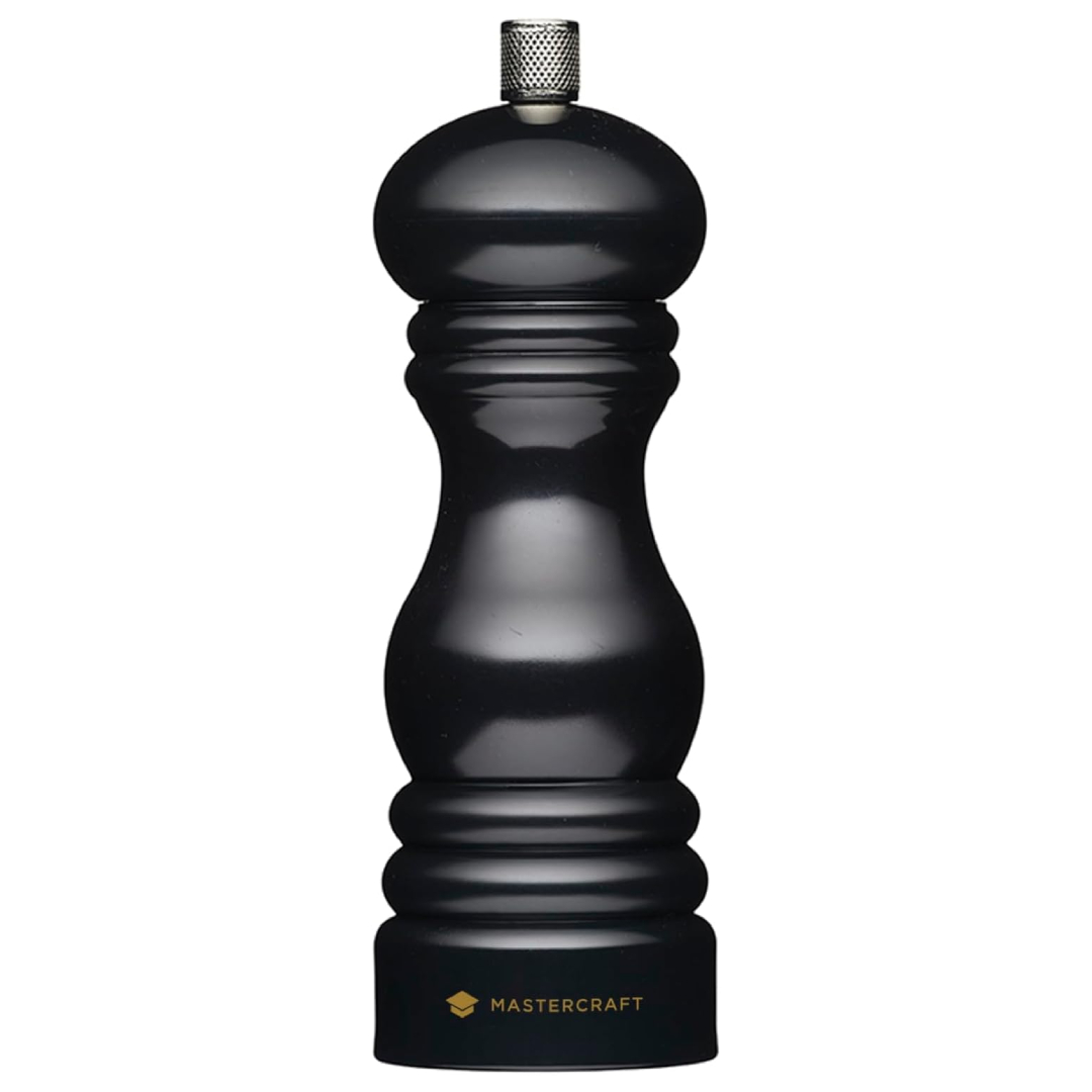 MasterClass Salt or Pepper Grinder 17cm Black
